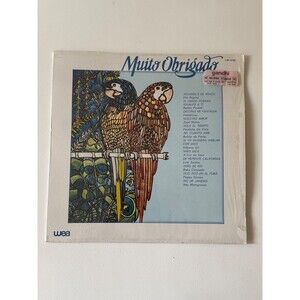 Muito Obrigado Various Artists LP WEA 1983 LWI-6199 Import Mexico Shrink EX
